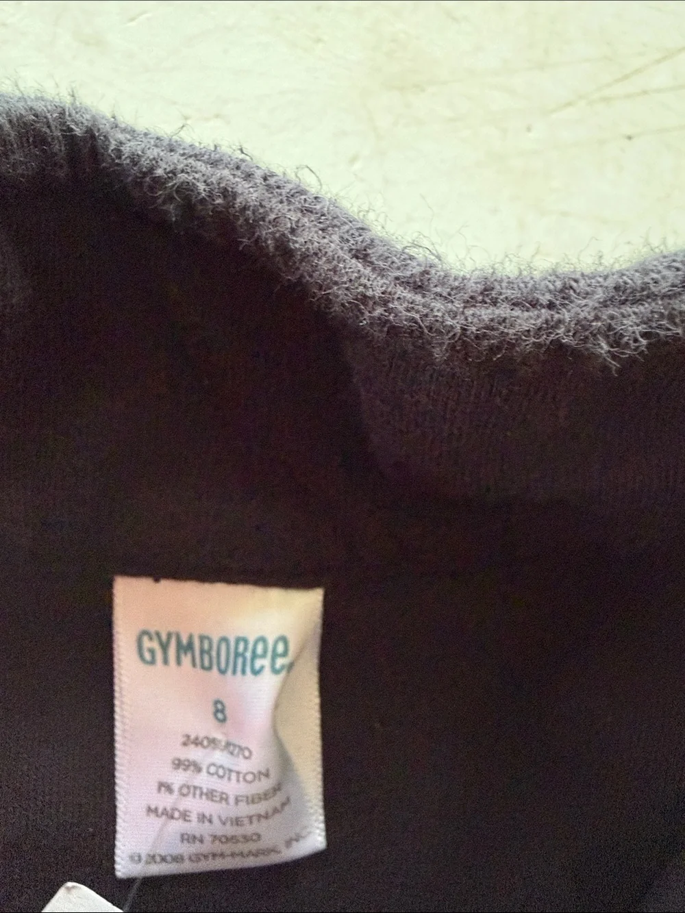 Gymboree Striped Quarter-Zip Pullover Sweater